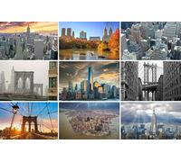 Postcard Set New York (America) - 9 Cards / Postcards / Greeting Cards