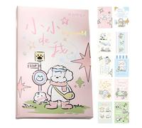 Postcard Set, Paper Postcards, 5.63 x 3.66 Inches Size Cartoon Collage 30 Sheets Animal Pattern Cards, Writable Use for Boys, Girls, Graduation, Greeting, Festival and Keepsake