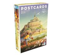 Postcards - Charming Family Game with Bicycles, Postcards & Stamps - Set Collection & Travel Adventures Through France - Includes Mini Expansion - German - ELZNIR GAMES