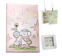 Postcards for Mailing | Cartoon Postcards with Illustrations | 30 Sheets Animal Patterns Cards Stationery for Middle School Students Pupils Boys Classmates Friends