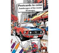 Postcards to color: landscapes of the world, 50 images