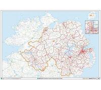 Postcode Sector Map - (S14) - Northern Ireland - Wall Map-Paper