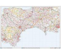 Postcode Sector Map - (S2) - Devon, Dorset & Somerset - Wall Map-Paper