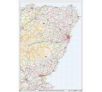 Postcode Sector Map - (S20) - Angus & Aberdeenshire - Wall Map-Paper