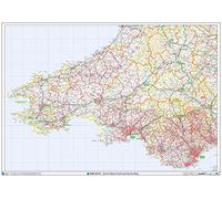 Postcode Sector Map - (S5) - South Wales - Wall Map-Plastic Coated