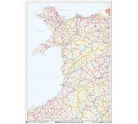 Postcode Sector Map - (S9) - North Wales - Wall Map-Paper