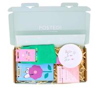 POSTED! Amazing Daughter Letterbox Gift You're Amazing With Snoopy Chocolate Tin - By LK - Vibrant Socks, Trinket Tray, Delightful Bracelet, Joyful Treasures