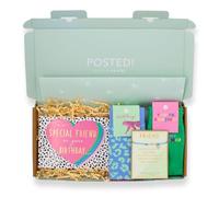 POSTED! Friend Birthday Letterbox Gift Includes Pop Up Birthday Treat Tray Card - Gift Sets - By LK - Vibrant Design, Thoughtful Keepsake, Funky Socks, Card & Gifts, Pop Up Greeting Card