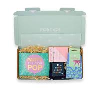 POSTED! Party Birthday Girl Letterbox Gift Includes Pop Up Party Treat Tray Card - By LK - Vibrant Design, Joyful Surprise, Card & Gifts, Pop Up Birthday Card