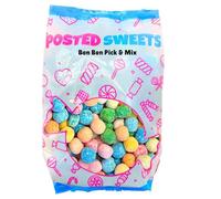 Posted Sweets 700g BON BON BAG OF PICK & MIX SWEETS - Large Classic Retro Soft & Chewy Candy Selection Pick n Mix - Gift Bag - Perfect Movie Night Hamper, Treats for Kids, Adults, Birthday Gifts