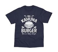 Postees Big Kahuna Burger Inspired by Pulp Fiction T-Shirt (XXL) Navy
