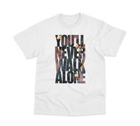 Postees Klopp Farewell and Good Luck You'll Never Walk Alone Printed Liverpool Supporter Adult T-Shirt White Large