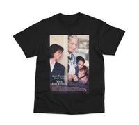 Postees Mrs Doubtfire Movie Poster Inspird Direct to Garment Printed Cotton T-Shirt Black Large