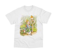 Postees Peter Rabbit Book Day Inspired Direct to Garment Printed T-Shirt 2-3 Years White