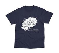 Postees Pork Chop Express Inspired by Big Trouble in Little China T-Shirt (XL) Navy