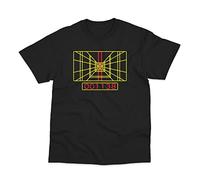 Postees X Wing Death Star Run Target Computer Inspired by T-Shirt (XL) Black