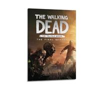 Poster 4 of The Walking Dead Game Poster Decorative Painting Canvas Wall Posters And Art Picture Print Modern Family Bedroom Decor Posters 12x18inch(30x45cm)