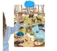 Poster 'Alphabet', Fun Interactive Games For Development With Sound | Reading Tools For Children | For Learning Vocabulary And Piano, For Home, Indoor, Outdoor, Classroom And School