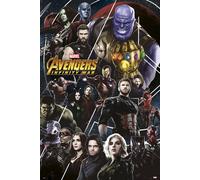 Poster Avengers Infinity War Large 61x91.5 cm | 24x36 inch New Marvel Thanos