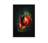 Poster Boxing Gloves Poster Decorative Painting Canvas Wall Posters And Art Picture Print Modern Family Bedroom Decor Posters 08x12inch(20x30cm)