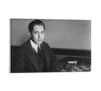 Poster by José Raúl Capablanca Chess Master Picture Print Wall Art Poster Painting Canvas Posters Artworks Room Aesthetic 20x30inch(50x75cm)
