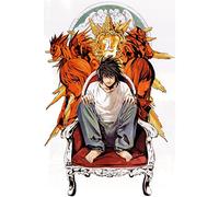 Poster Death Note Detective L Cartoon Japanese Manga