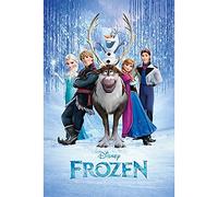 Pyramid International "Cast Frozen" Maxi Poster, Multi-Colour, 61 x 91.5 x 1.3 cm