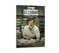 Poster for Drug Lord Pablo Escobar's TV Show Poster Decorative Painting Canvas Wall Posters And Art Picture Print Modern Family Bedroom Decor Posters 24x36inch(60x90cm)