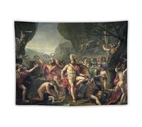 Poster for Leonidas at Thermopylae by Jacques-Louis David Tapestry Decorative Painting Wall Art Living Room Tapestries Bedroom Prints 30"x40"