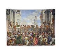 Poster for Paolo Veronese's The Wedding at Cana Wall Tapestry Scroll Tapestries Art Painting Picture Bedroom Decor Home 30"x40"