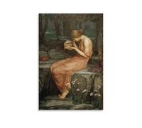 Poster for Psyche Opening The Golden Box by John William Waterhouse Home Decor Poster Wall Art Hanging Picture Print Decorative Painting Posters 20x30inch(50x75cm)