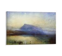 Poster for Sunrise on The Blue Rigi by Joseph Mallord William Turner Canvas Wall Art Prints Poster Photo Picture Painting Posters Room Decor 16x24inch(40x60cm)