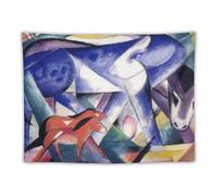 Poster for The First Animals by Expressionist Franz Marc Tapestry Prints Room Aesthetic Wall Art Bedroom Tapestries Walls Bedroom Home Decor 30"x40"
