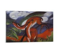Poster for The Red Deer by Expressionist Franz Marc Wall Art Poster Prints Home Decor Picture Canvas Painting Posters 12x18inch(30x45cm)