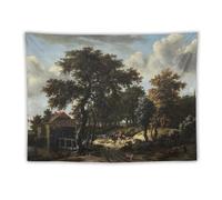 Poster for The Traveler by Painter Albrecht Altdorfer Print On Tapestry Scroll Wall Art Picture Family Home Decor Bedroom Decorative Tapestries 60"x80"