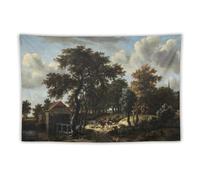 Poster for The Traveler by Painter Albrecht Altdorfer Wall Art Tapestry Gifts Bedroom Prints Home Decor Hanging Picture Painting Tapestries 60"x90"