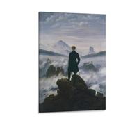 Poster for Wanderers on The Sea of Fog by Caspar David Friedrich Home Decor Poster Wall Art Hanging Picture Print Decorative Painting Posters 20x30inch(50x75cm)