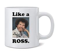 Poster Foundry Bob Ross Mug Like Ross Meme Motivational Coffee Mug 12oz