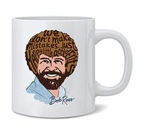 Poster Foundry Bob Ross No Make Mistakes Happy Accidents Word Art Mug 12oz