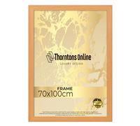 Poster Frame - Beech 70x100 cm mdf backing with both ways hanging hooks |Picture Photo frame 100x70cm |Acrylic front | Home & Office Decor