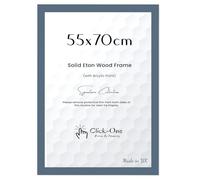 Poster Frame - Dark Grey 55x70 cm mdf backing with both ways hanging hooks |Picture Photo frame 70x55cm |Acrylic front | Home & Office Decor