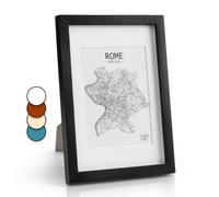 Poster Frame Picture Frame Photo 21x30 cm Poster Hangers Glass Black Handmade A4
