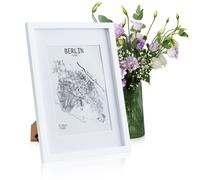 Poster Frame Picture Frame Photo 41x29 cm Poster Hangers Glass White Handmade A3