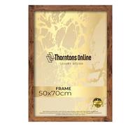 Poster Frame -Rustic 50x70cm mdf backing with both ways hanging hooks |Picture Photo frame 70x50cm |Acrylic front | Home & Office Decor