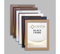 Poster Frames A1,A2,A3,A4,A5 Various Size Picture Frames,Black,White,Oak,Silver,Dark Oak, Walnut, (Dark Oak, 6x4" INCH)