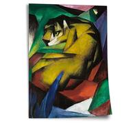 Poster Franz Marc: The Tiger (1912), unframed art print, mural - A4, A3, A2, A1, A0, XXL - living room, bedroom, kitchen, decoration