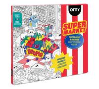 Poster Géant Super Marché Multicoloured one size