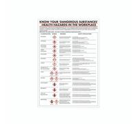 Poster Health Hazards In Workplace