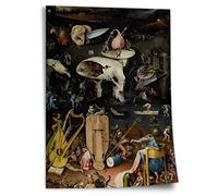 Poster Hieronymus Bosch: The Garden of Earthly Delights (1490/1510) - Right Panel, Unframed Art Print, Mural - A4, A3, A2, A1, A0, XXL - Living Room, Bedroom, Kitchen, Decoration
