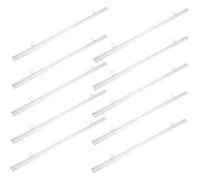 Poster Holder, 10pcs 16inch PVC Poster Hanger Rails with Hanging Hole, Frame Hanging Rails for Tapestry Banner Art Wall Display